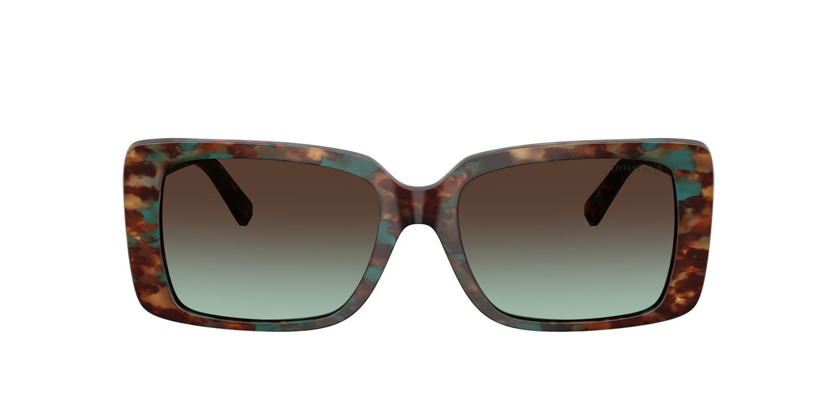 Tiffany 0TF4249F 84425D 55 Brown Tiffany Havana/ Azure Gradient Brown