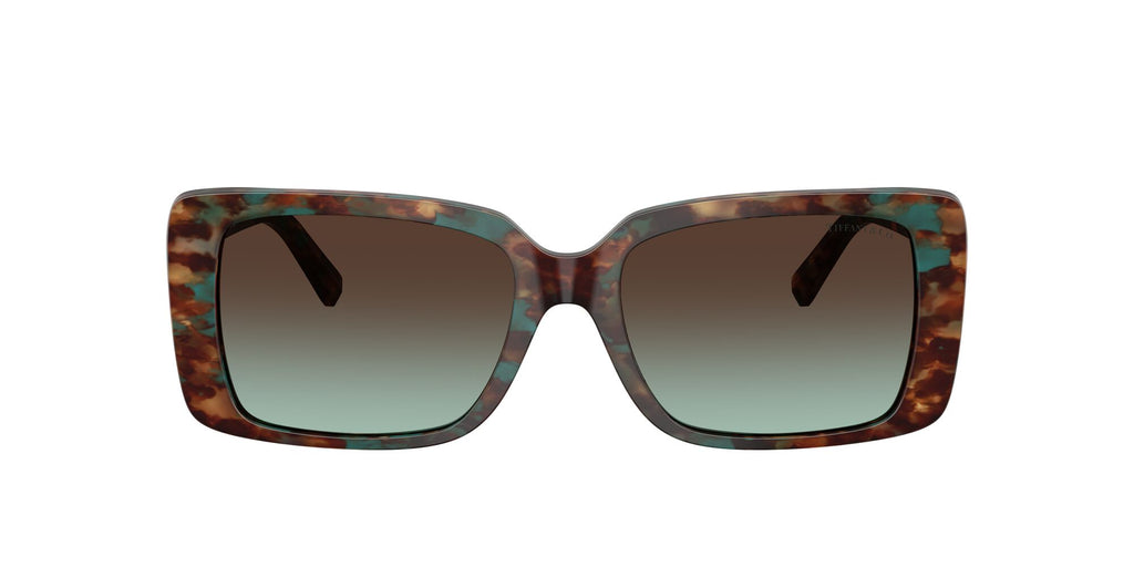 Tiffany 0TF4249F 84425D 55 Brown Tiffany Havana/ Azure Gradient Brown