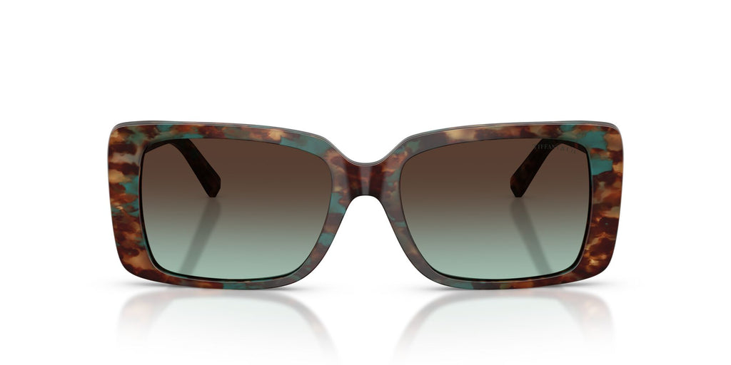 Tiffany 0TF4249F 84425D 55 Brown Tiffany Havana/ Azure Gradient Brown
