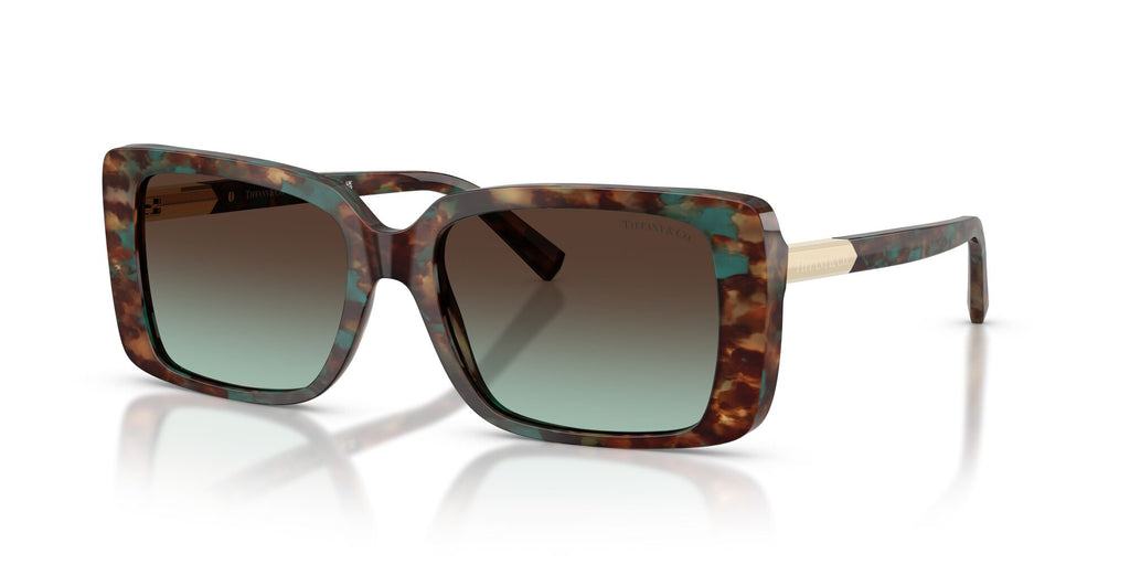 Tiffany 0TF4249F 84425D 55 Brown Tiffany Havana/ Azure Gradient Brown