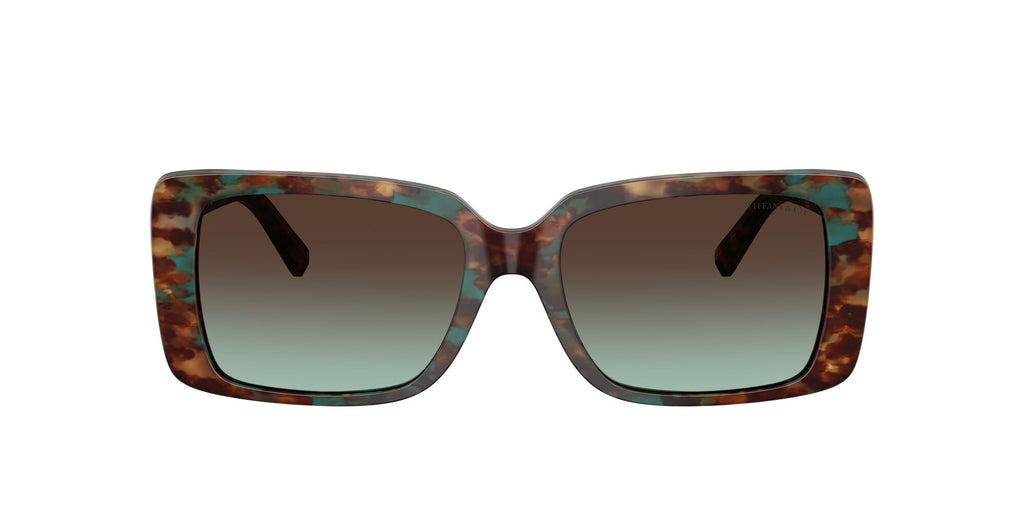 Tiffany 0TF4249 84425D 55 Brown Tiffany Havana/ Azure Gradient Brown