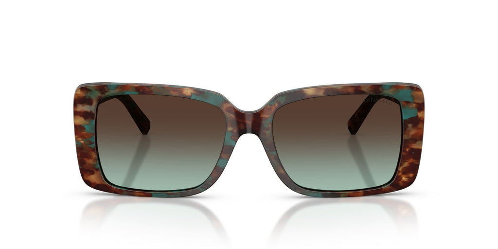 Tiffany 0TF4249 84425D 55 Brown Tiffany Havana/ Azure Gradient Brown