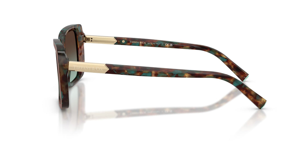 Tiffany 0TF4249 84425D 55 Brown Tiffany Havana/ Azure Gradient Brown