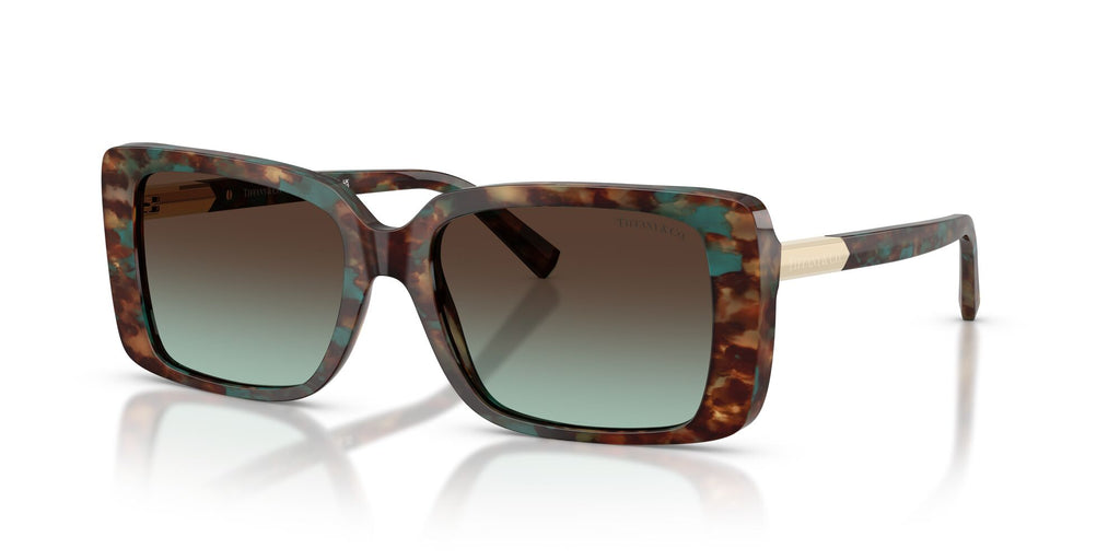 Tiffany 0TF4249 84425D 55 Brown Tiffany Havana/ Azure Gradient Brown