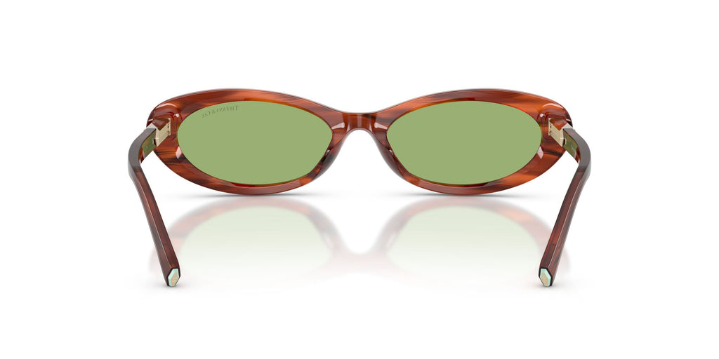 Tiffany 0TF4250 8440/2 56 Ruby Striped Havana/ Green