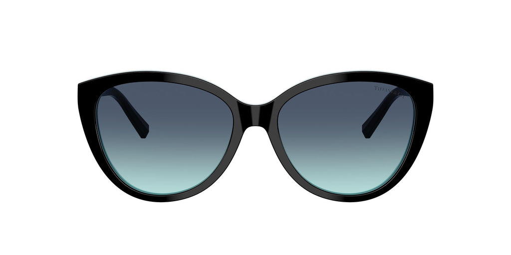Tiffany 0TF4251 80559S 56 Black On Tiffany Blue/ Azure Gradient Blue