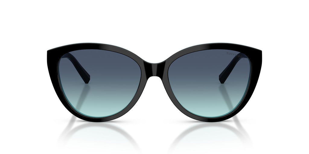 Tiffany 0TF4251 80559S 56 Black On Tiffany Blue/ Azure Gradient Blue