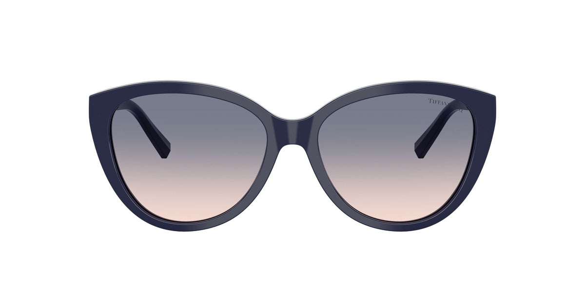 Tiffany 0TF4251 839616 56 Solid Dark Blue/ Light Brown Gradient Blue