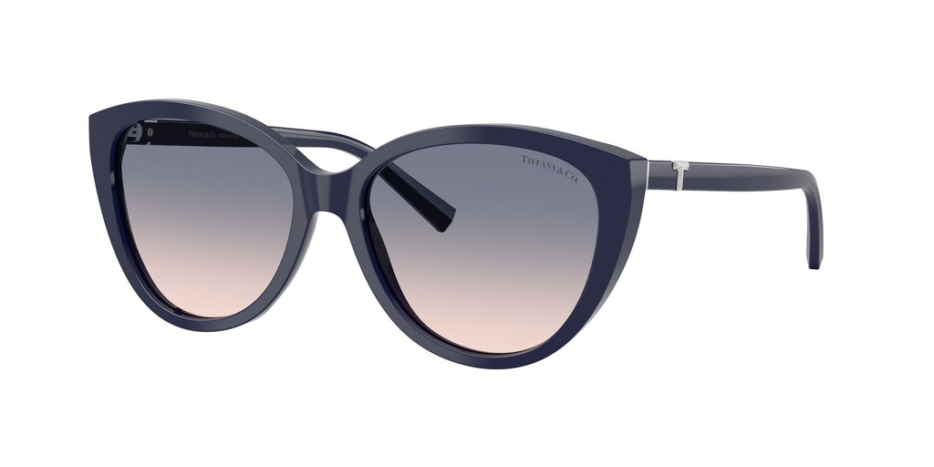 Tiffany 0TF4251 839616 56 Solid Dark Blue/ Light Brown Gradient Blue