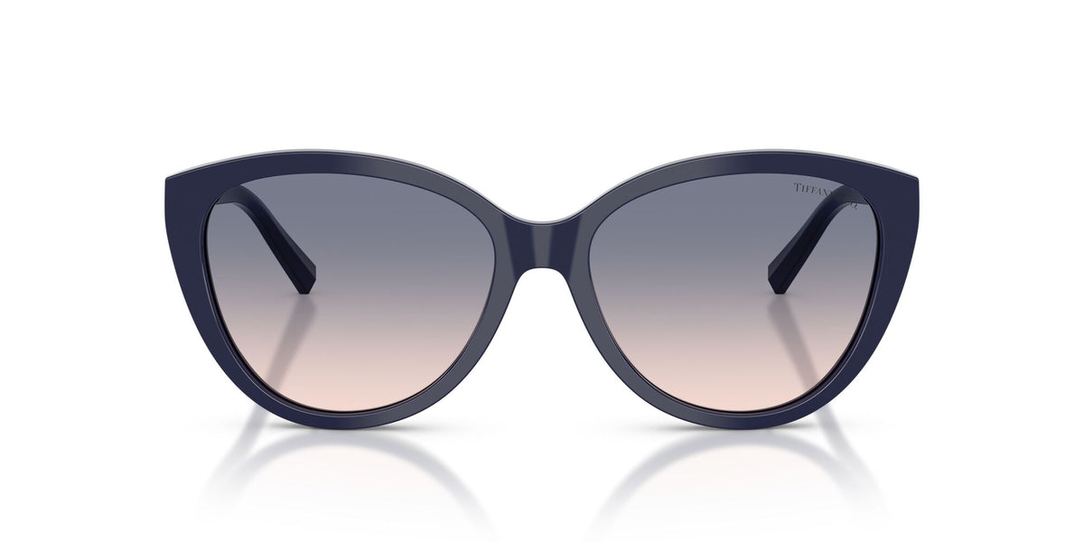 Tiffany 0TF4251 839616 56 Solid Dark Blue/ Light Brown Gradient Blue