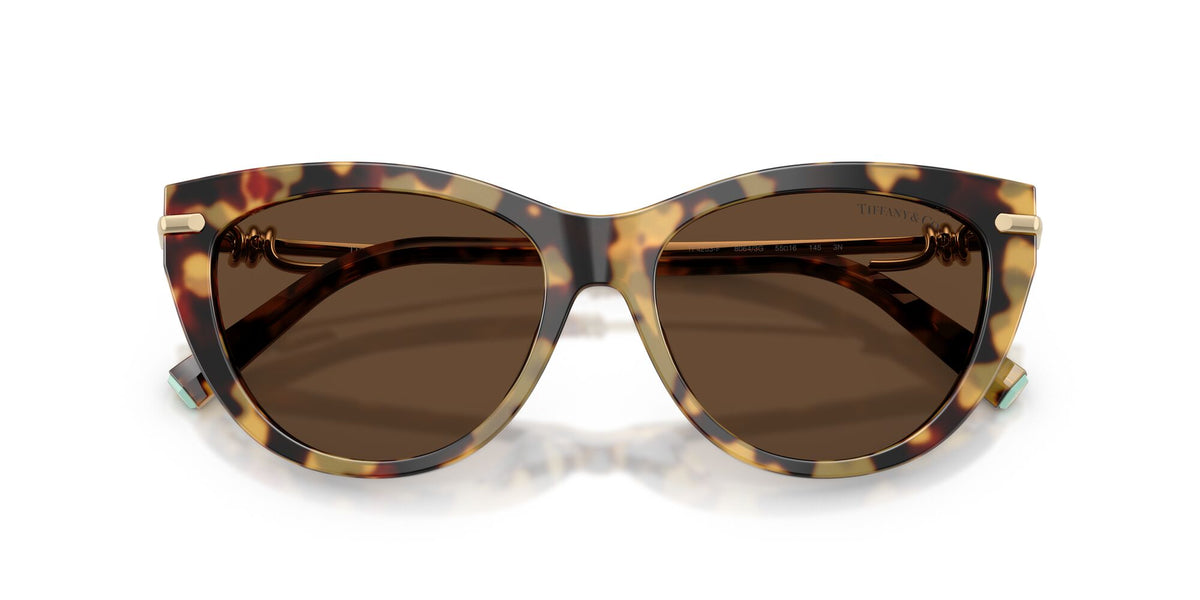 Tiffany 0TF4253F 80643G 55 Blonde Havana/ Light Brown