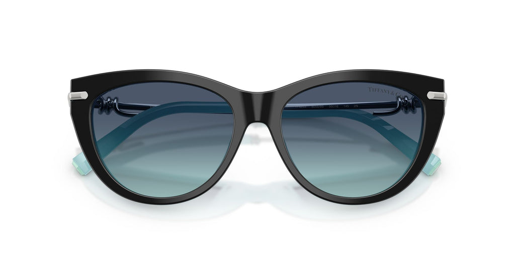 Tiffany 0TF4253 80559S 55 Black On Tiffany Blue/ Azure Gradient Blue