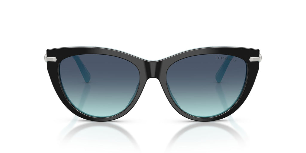 Tiffany 0TF4253 80559S 55 Black On Tiffany Blue/ Azure Gradient Blue