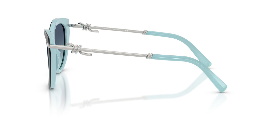 Tiffany 0TF4253 80559S 55 Black On Tiffany Blue/ Azure Gradient Blue