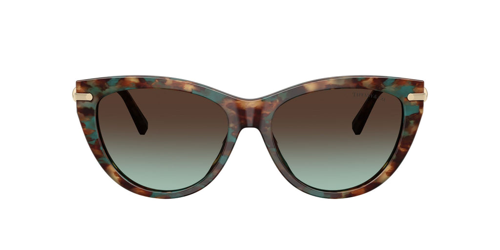 Tiffany 0TF4253 84425D 55 Brown Tiffany Havana/ Azure Gradient Brown