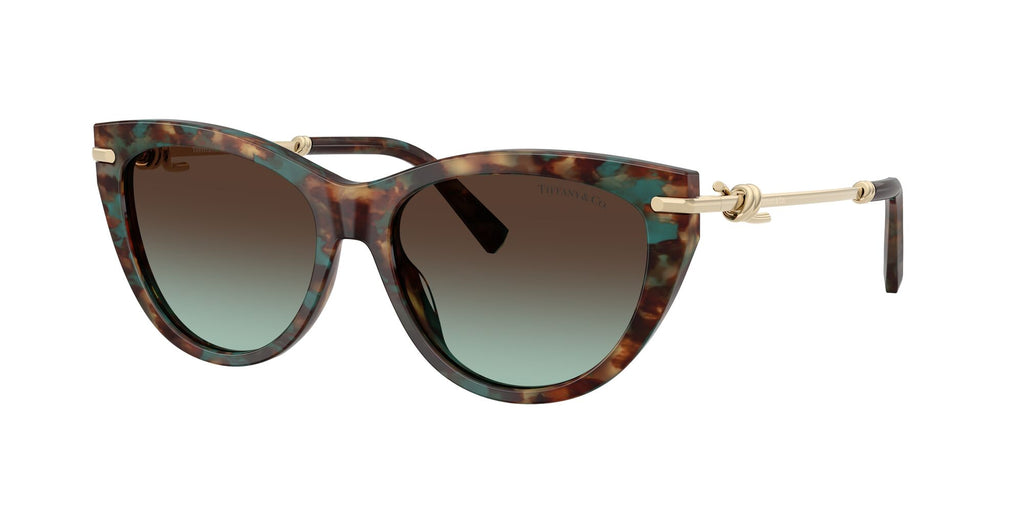 Tiffany 0TF4253 84425D 55 Brown Tiffany Havana/ Azure Gradient Brown