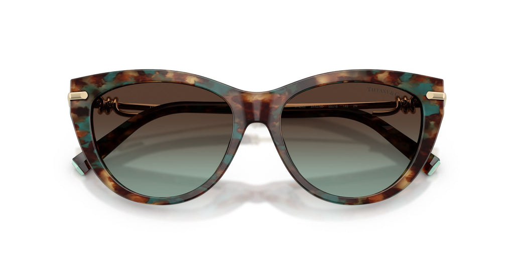 Tiffany 0TF4253 84425D 55 Brown Tiffany Havana/ Azure Gradient Brown