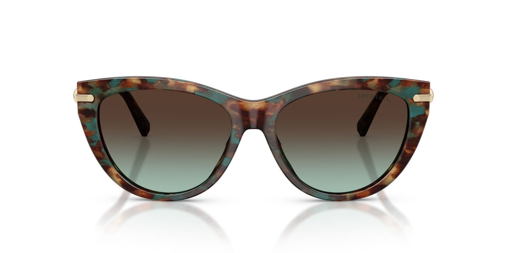 Tiffany 0TF4253 84425D 55 Brown Tiffany Havana/ Azure Gradient Brown