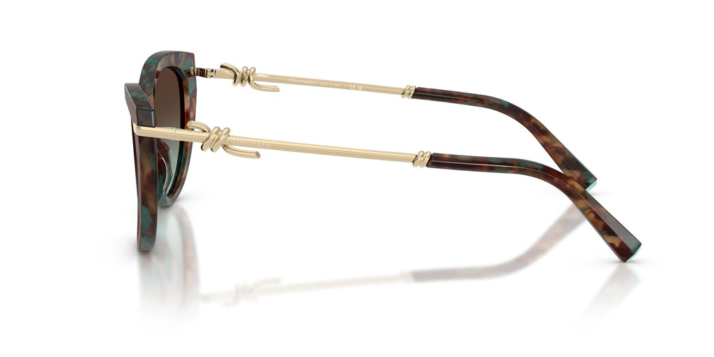 Tiffany 0TF4253 84425D 55 Brown Tiffany Havana/ Azure Gradient Brown