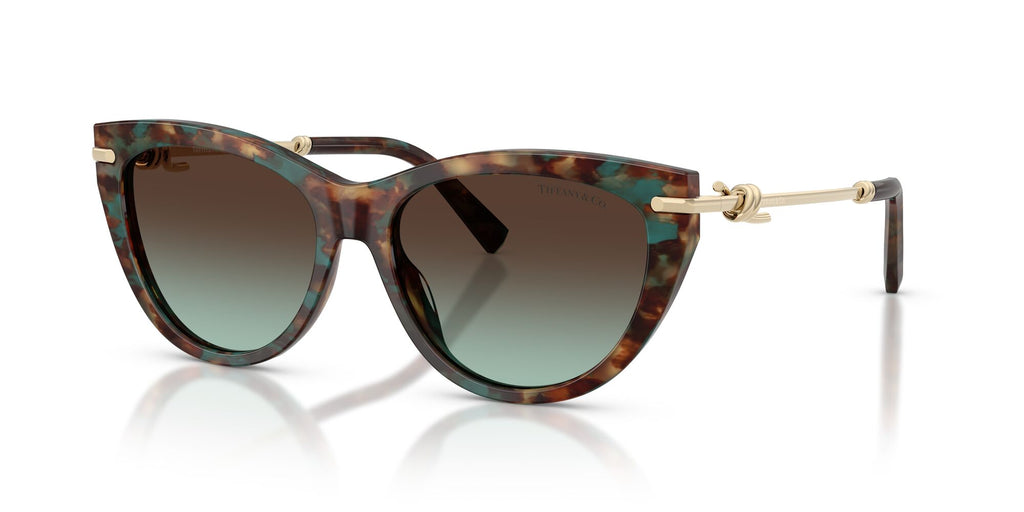 Tiffany 0TF4253 84425D 55 Brown Tiffany Havana/ Azure Gradient Brown
