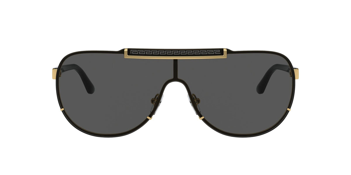 Versace 0VE2140 100287 40 Gold/ Dark Grey - Blue Star Eyewear