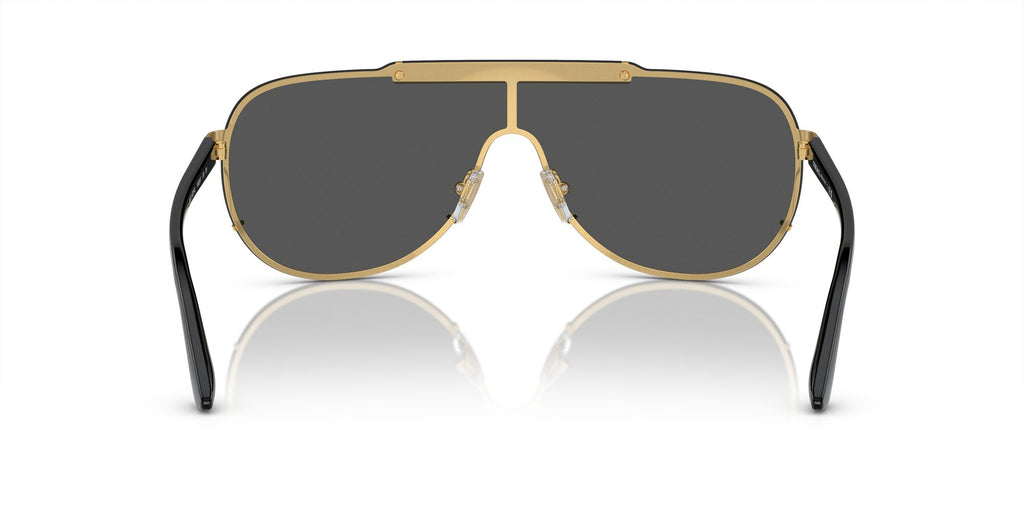 Versace 0VE2140 100287 40 Gold/ Dark Grey 40 / Polyamide / Metal / Acetate