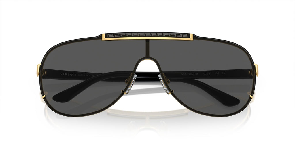 Versace 0VE2140 100287 40 Gold/ Dark Grey 40 / Polyamide / Metal / Acetate