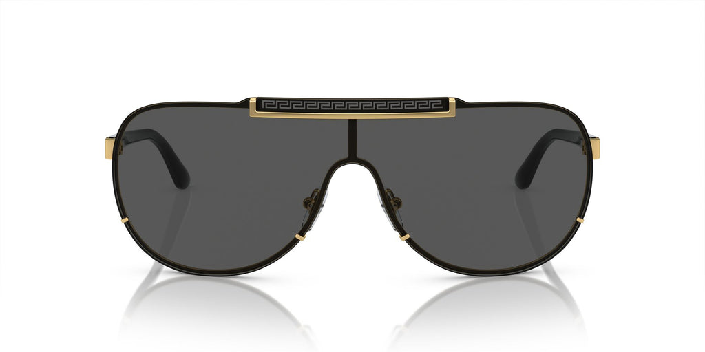 Versace 0VE2140 100287 40 Gold/ Dark Grey 40 / Polyamide / Metal / Acetate