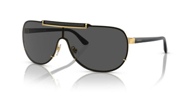 Versace 0VE2140 100287 40 Gold/ Dark Grey 40 / Polyamide / Metal / Acetate