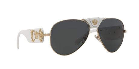 Versace 0VE2150Q 134187 62 Gold/ Dark Grey 62 / Polycarbonate / Metal / Acetate