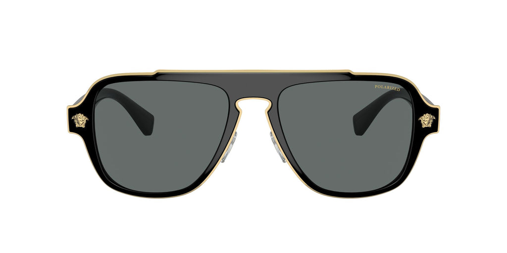 Versace 0VE2199 100281 56 Black/ Dark Grey