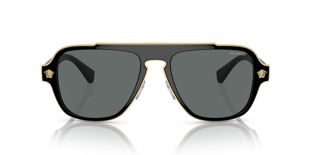 Versace 0VE2199 100281 56 Black/ Dark Grey