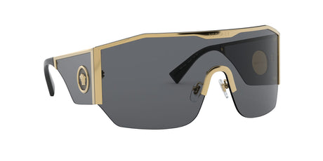 Versace 0VE2220 100287 41 Gold/ Dark Grey 41 / Polycarbonate / Metal / Metal
