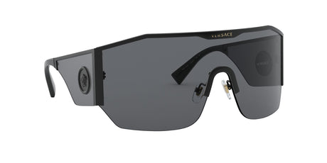 Versace 0VE2220 100987 41 Black/ Dark Grey 41 / Polycarbonate / Metal / Metal