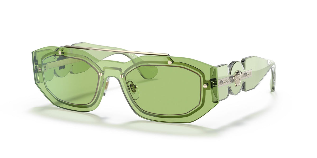 VE 2235 Versace  Transparent Light Green / Green 51 51 / Polyamide / Metal / Metal