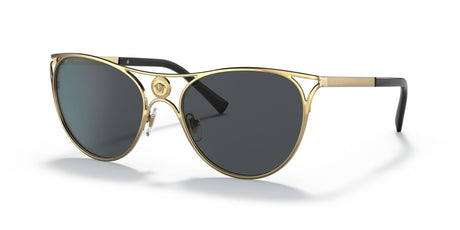 Versace 0VE2237 100287 57 Gold/ Dark Grey 57 / Polycarbonate / Metal / Metal