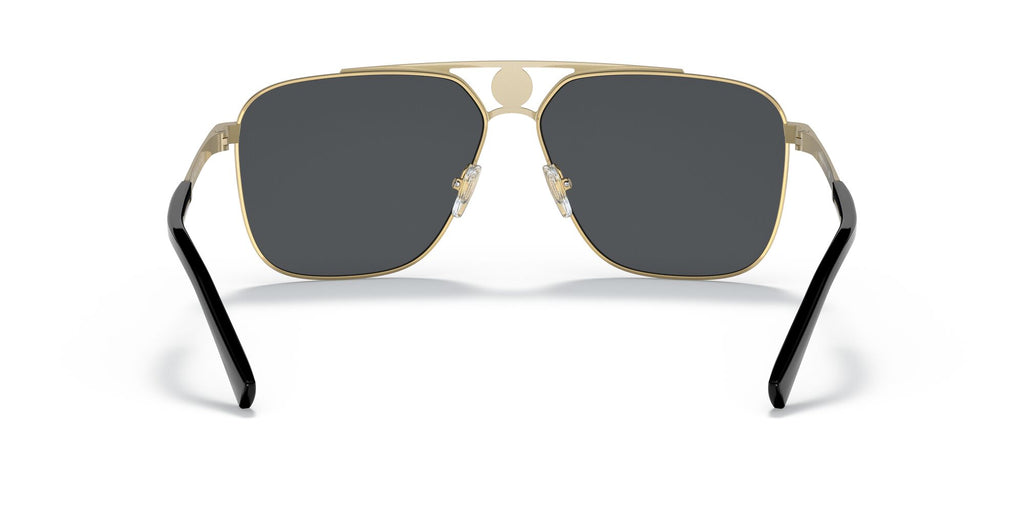 Versace 0VE2238 143687 61 Gold/Matte Black/ Dark Grey 61 / Polycarbonate / Metal / Metal