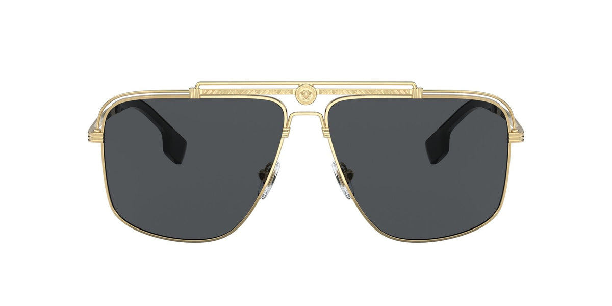 Versace 0VE2242 100287 61 Gold/ Dark Grey
