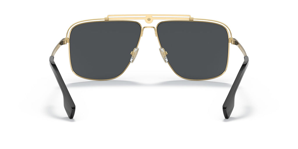 Versace 0VE2242 100287 61 Gold/ Dark Grey 61 / Polycarbonate / Metal / Metal