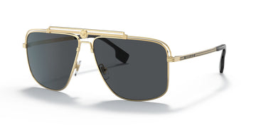 Versace 0VE2242 100287 61 Gold/ Dark Grey 61 / Polycarbonate / Metal / Metal