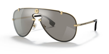 Versace 0VE2243 10026G 43 Gold/ Light Grey Mirror Silver 43 / Polyamide / Metal / Metal