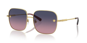 Versace 0VE2246D 1002I6 59 Gold/ Pink Gradient Blue 59 / Polyamide / Steel / Metal