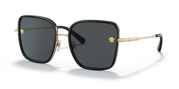 Versace 0VE2247D 143887 57 Black/ Dark Grey