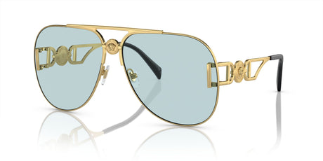 Versace 0VE2255 1002/1 63 Gold/ Light Blue 63 / Polyamide / Metal / Metal