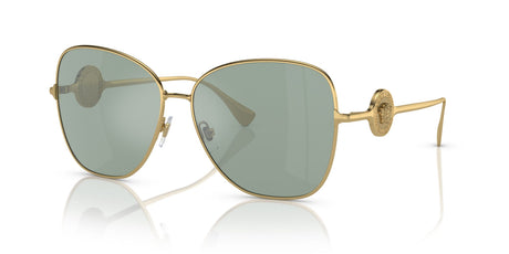 Versace 0VE2256 10029C 60 Gold/ Azure Internal Mirror Silver 60 / Polycarbonate / Steel / Metal