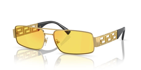 Versace 0VE2257 1002C9 60 Gold/ Yellow Mirror Red 60 / Polycarbonate / Metal / Metal