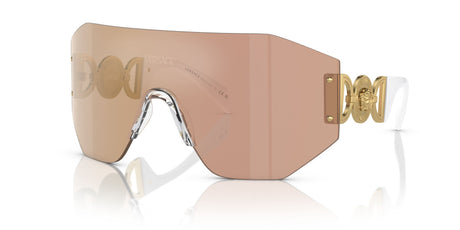 Versace 0VE2258 10027J 45 Dark Brown Mirror Rose Gold/ Dark Brown Mirror Rose Gold 45 / Polyamide / Metal / Metal