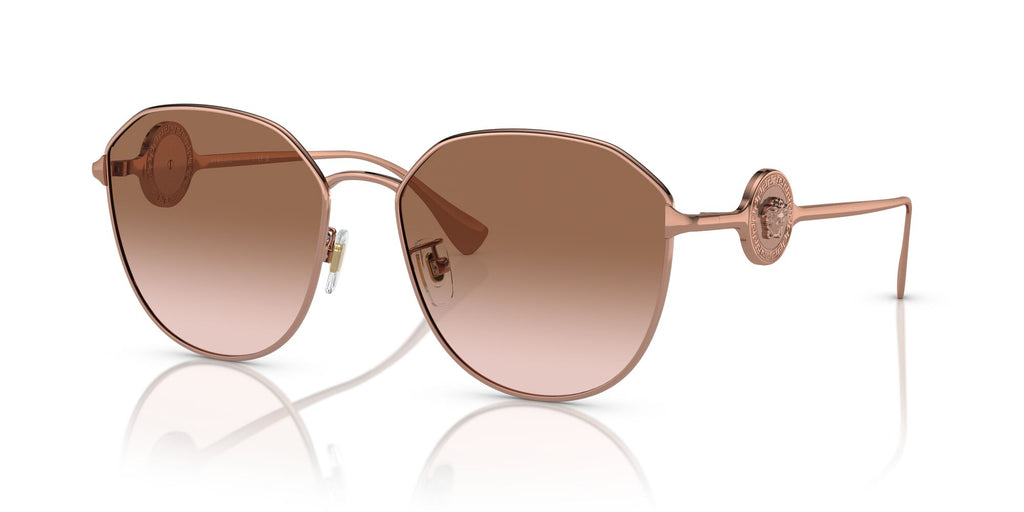 Versace 0VE2259D 141213 58 Rose Gold/ Brown Gradient 58 / Polyamide / Steel / Metal