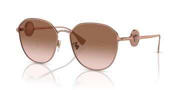 Versace 0VE2259D 141213 58 Rose Gold/ Brown Gradient 58 / Polyamide / Steel / Metal