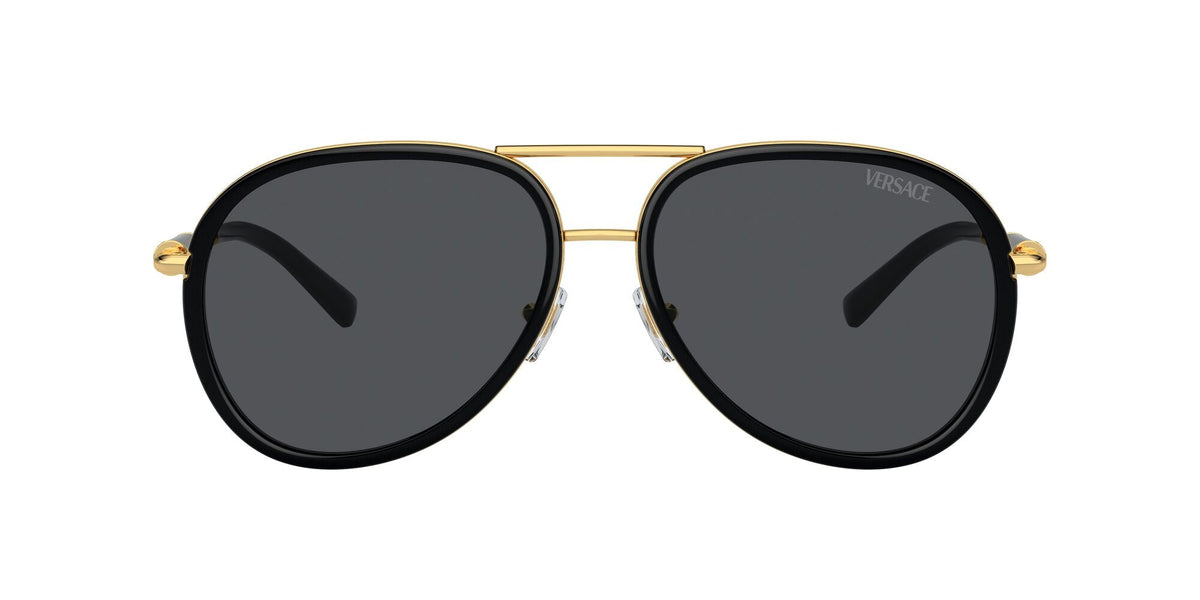Versace 0VE2260 100287 60 Black/ Dark Grey